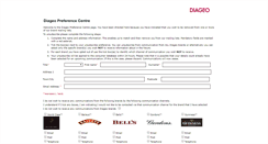 Desktop Screenshot of diageobrandsunsubscribe.co.uk